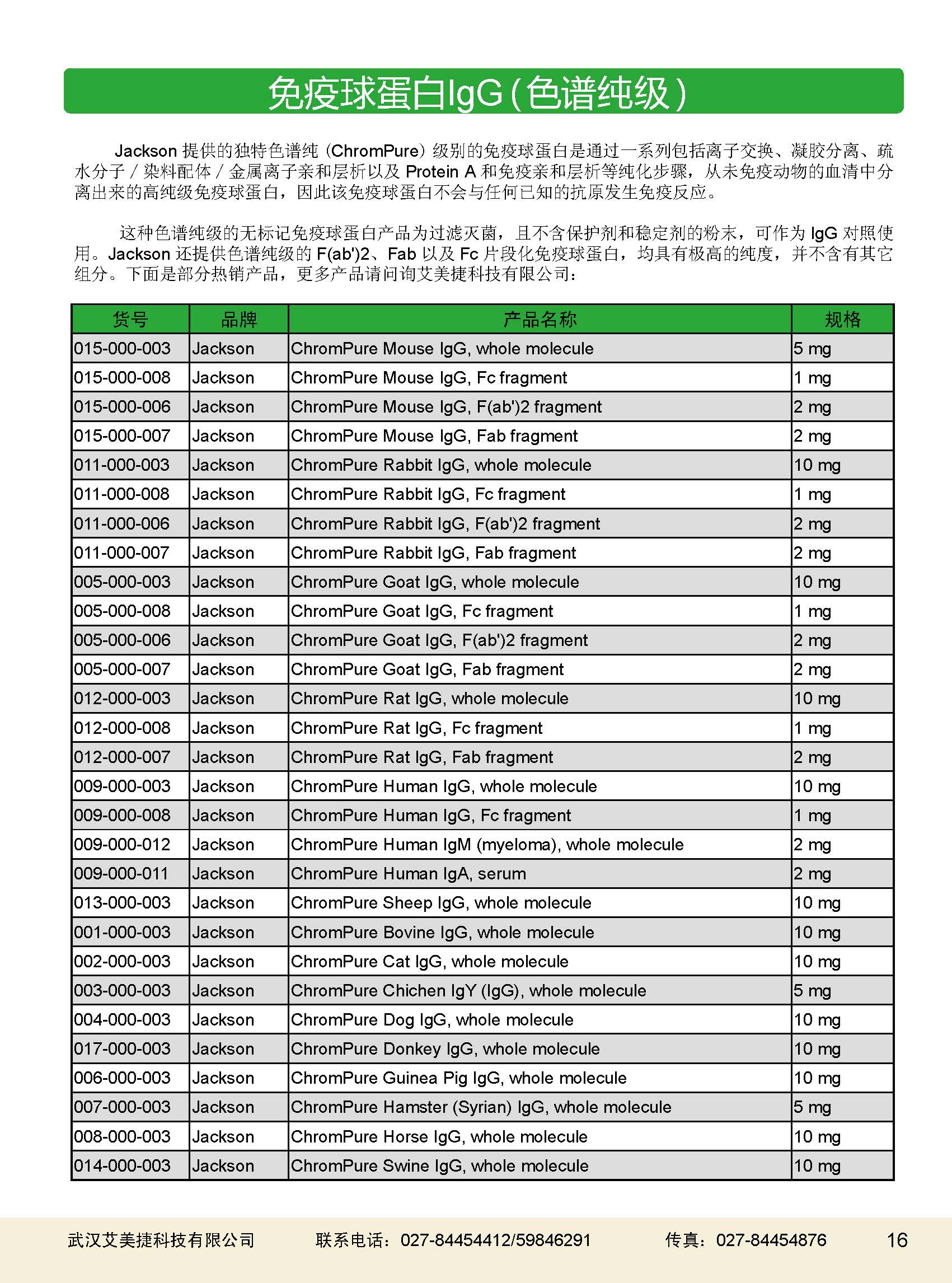 二抗产品应用手册