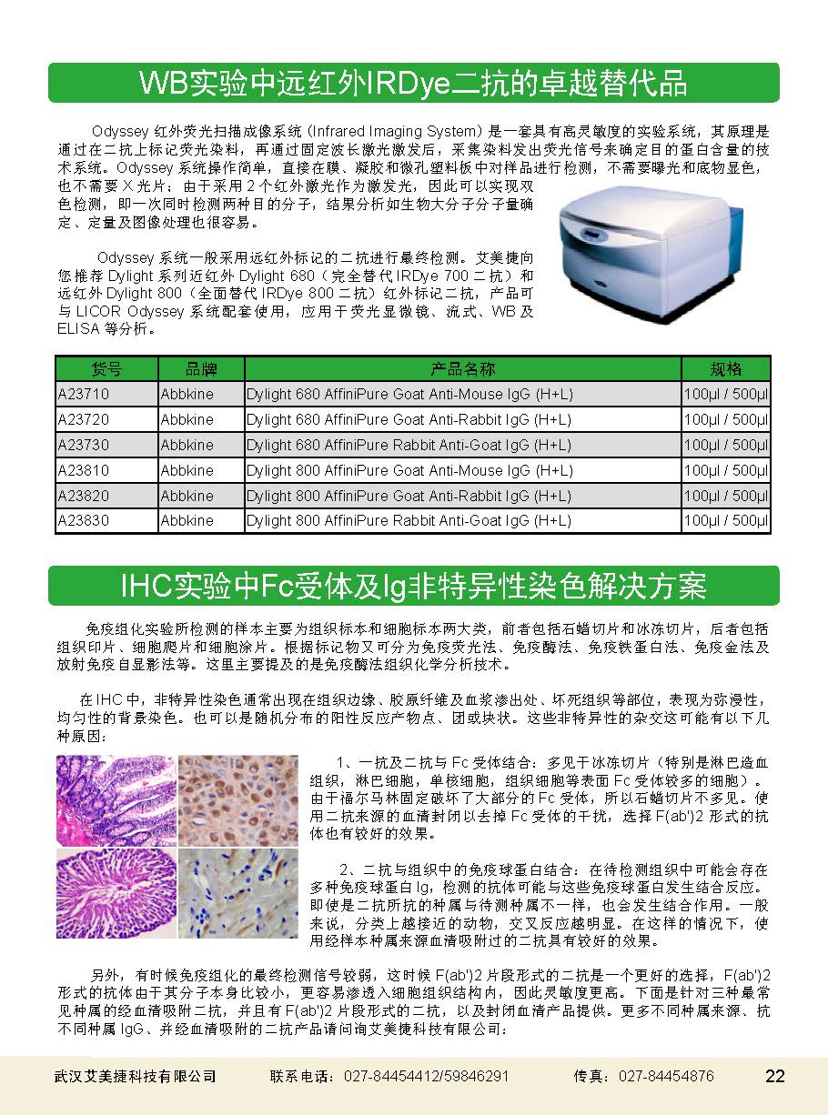 二抗产品应用手册