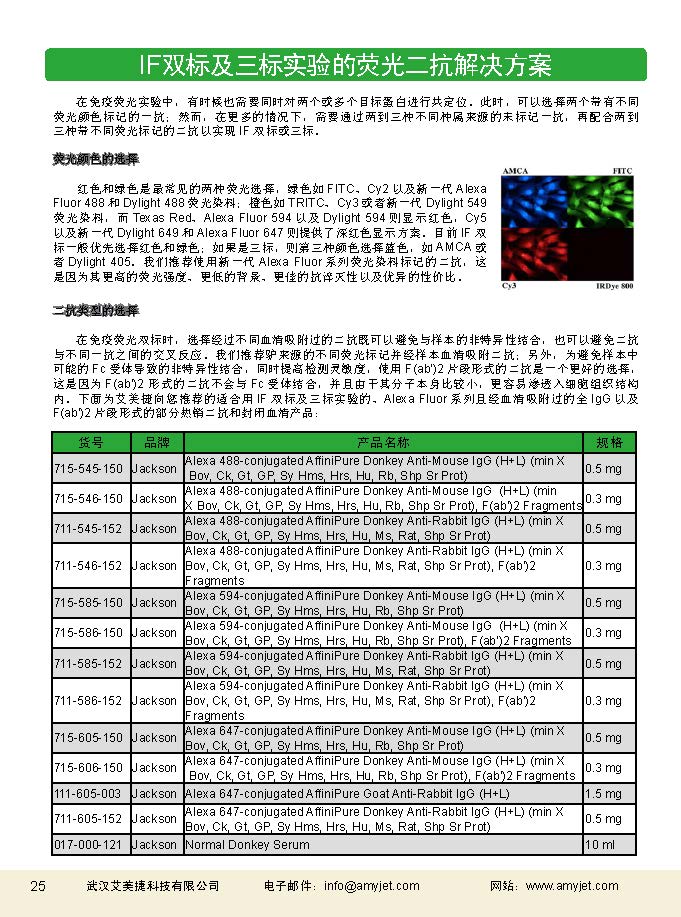 二抗产品应用手册