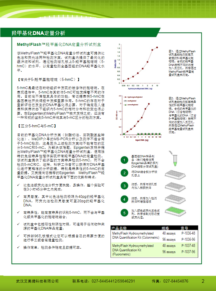 表观遗传研究方案产品折页