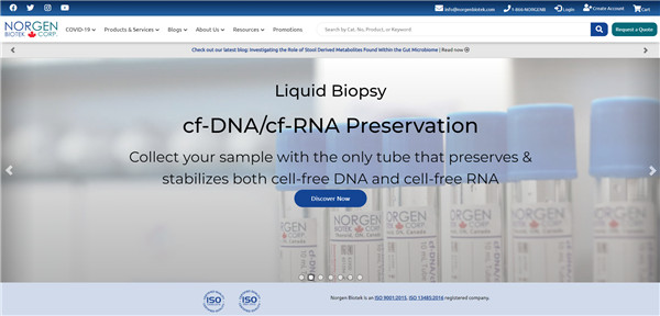 Norgen-Biotek官网