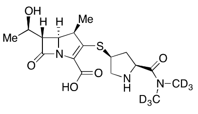 美罗培南-d6（> 90％）M225617 CAS :96036-03-