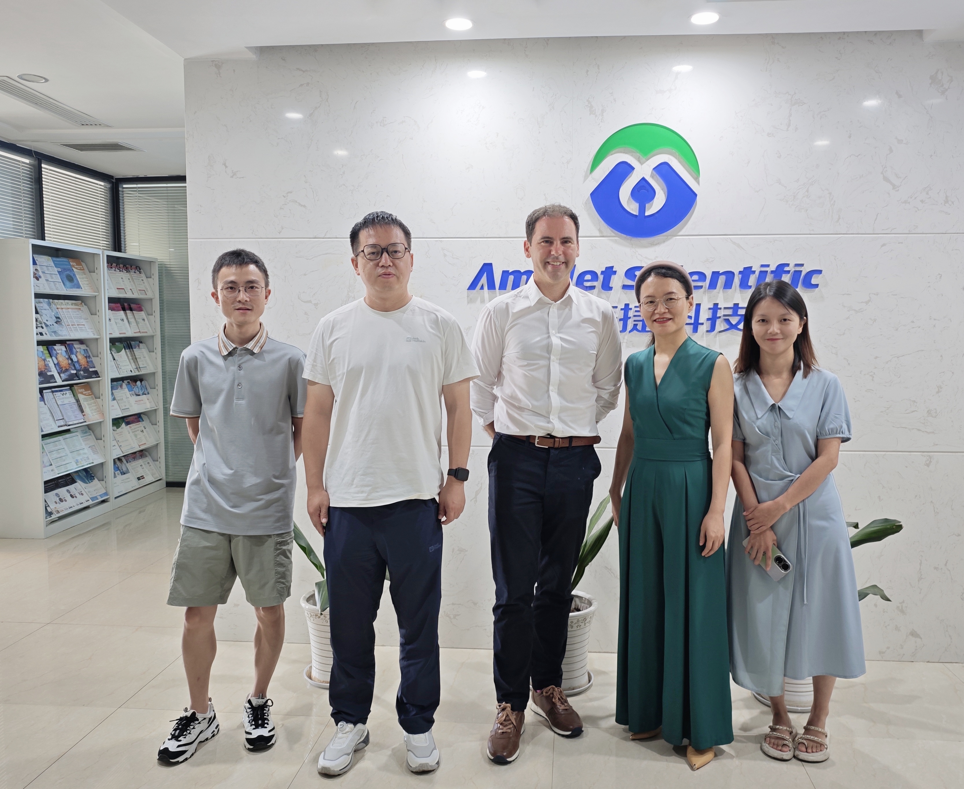 Assay Genie首席执行官兼联合创始人Colm Ryan博士拜访艾美捷科技
